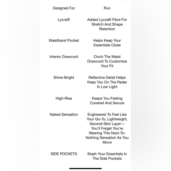 Lululemon Women’s Fast & Free 7/8 Tight II 
Athletic Leggings Pinks‎ Size 4 EUC - Picture 8 of 11